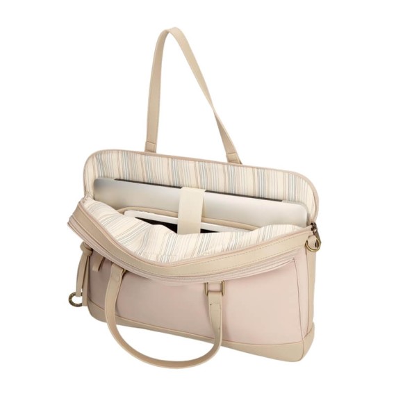 Pasta para Computador 15.6” 2C Adapt. PEPE JEANS Morgan Bege | Ref. 186.7926033