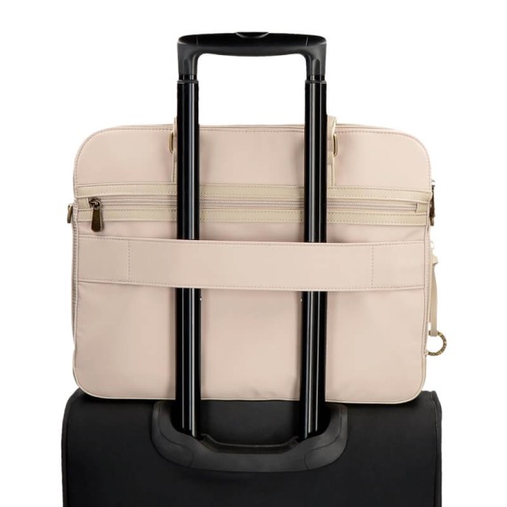 Pasta para Computador 15.6” 2C Adapt. PEPE JEANS Morgan Bege | Ref. 186.7926033