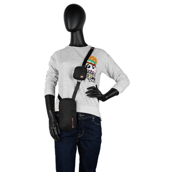 Bolsa de Tiracolo para Telemóvel SKECHERS Zuma Preta | Ref. 237.S116301