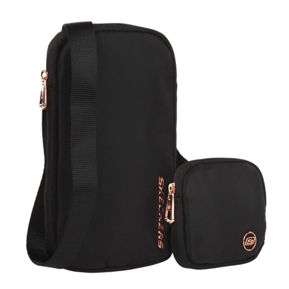 Bolsa de Tiracolo para Telemóvel SKECHERS Zuma Preta | Ref. 237.S116301