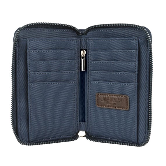 Carteira de Senhora com Fecho LOIS Indiana Azul | Ref. 237.32125101