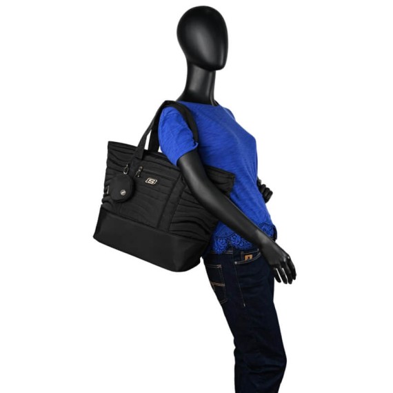 Saco de Ombro SKECHERS Carolina Preto | Ref. 237.S115401