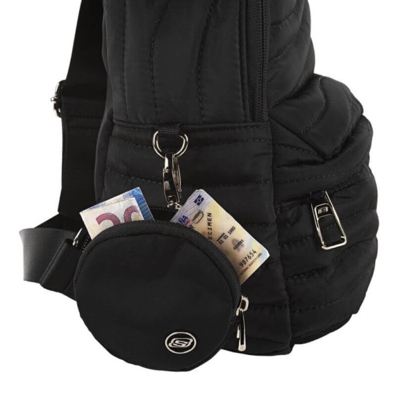 Mochila de Senhora SKECHERS Carolina Preta | Ref. 237.S115701