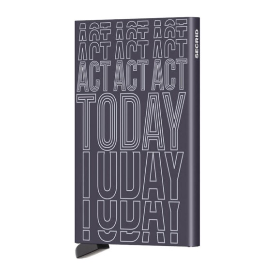 SECRID Cardprotector Act Today Dark Purple | Ref. 297.CLA-ATDP