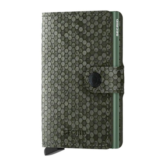 SECRID Miniwallet Hexagon Green | Ref. 297.MHE-G