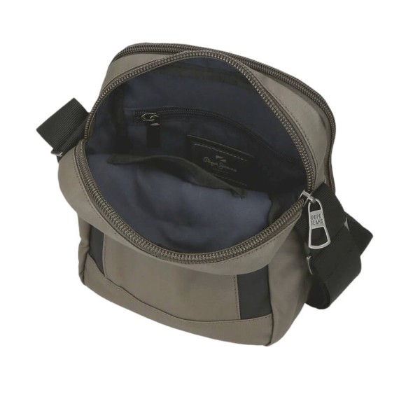 Bolsa de Tiracolo 2C c/ Bolso Frontal PEPE JEANS Dortmund Verde | Ref. 186.7025541