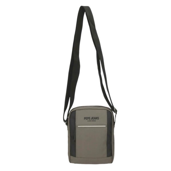 Bolsa de Tiracolo 2C c/ Bolso Frontal PEPE JEANS Dortmund Verde | Ref. 186.7025541