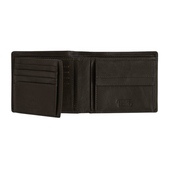 CAMEL ACTIVE Carteira Horizontal com Porta-Moedas Dust Preta | Ref. 91.10335