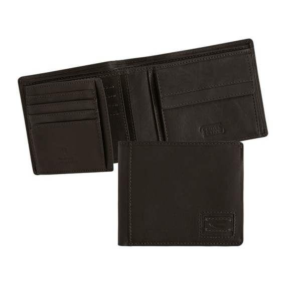 CAMEL ACTIVE Carteira Horizontal com Porta-Moedas Dust Preta | Ref. 91.10335