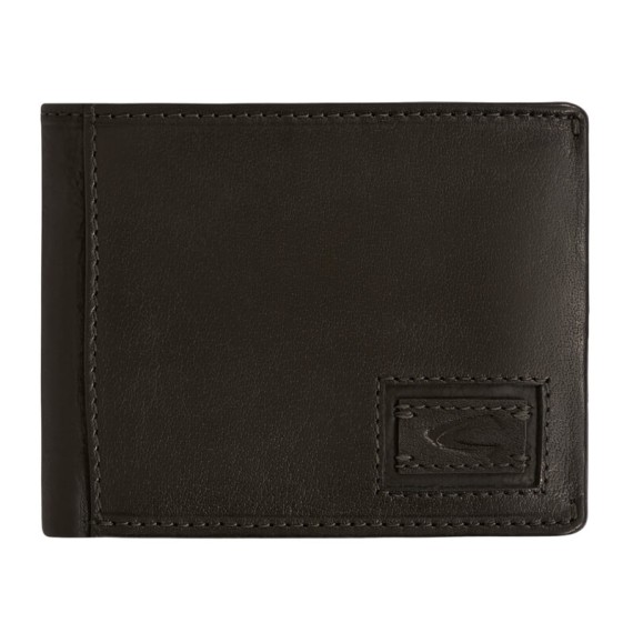 CAMEL ACTIVE Carteira Jeans com Porta-Moedas Dust Preta | Ref. 91.10337