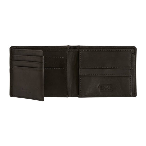 CAMEL ACTIVE Carteira Jeans com Porta-Moedas Dust Preta | Ref. 91.10337