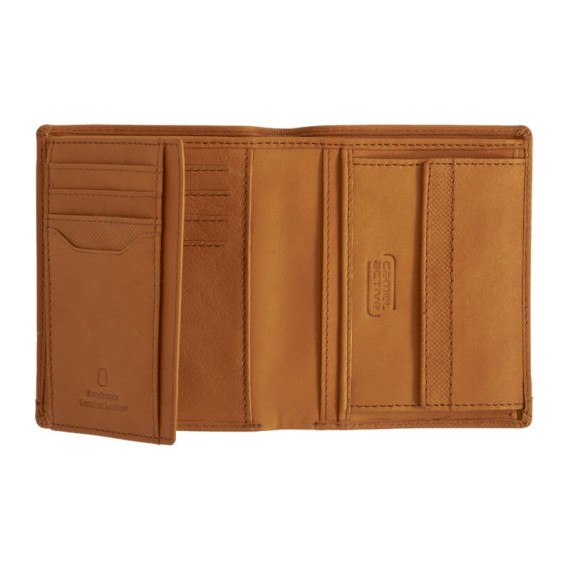 CAMEL ACTIVE Carteira Vertical com Porta-Moedas Nimbus Conhaque | Ref. 91.10354