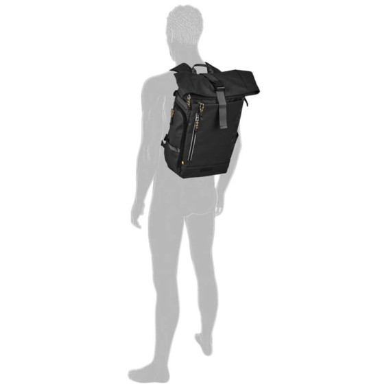 CAMEL ACTIVE Mochila para Portátil 15” Rolltop Explore Preta | Ref. 91.10351