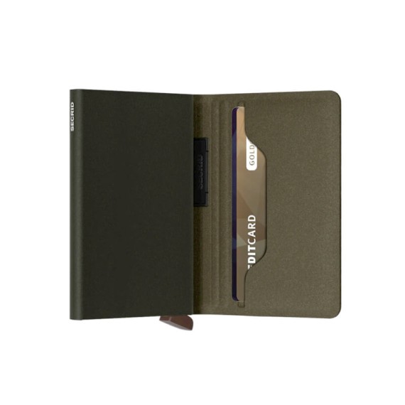 Carteira SECRID BandWallet LIBA Green-Orange | Ref. 297.BLI-GO