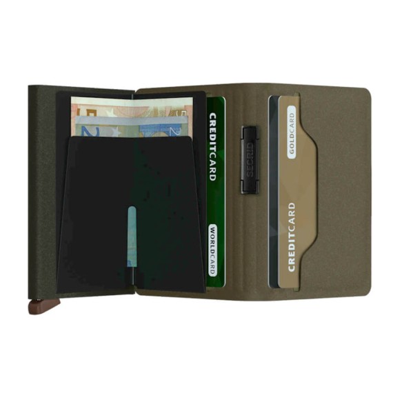 Carteira SECRID BandWallet LIBA Green-Orange | Ref. 297.BLI-GO