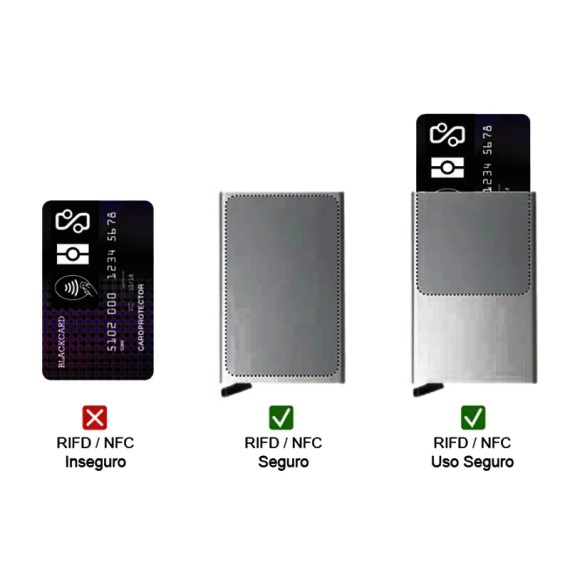 Carteira SECRID Slimwallet Hexagon Black | Ref. 297.SHE-B