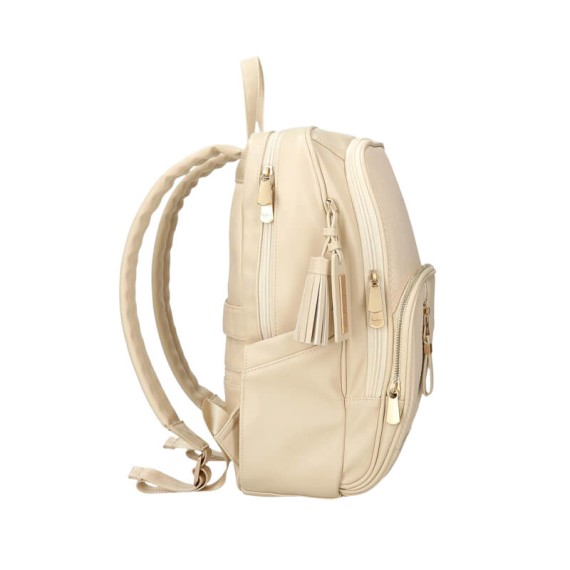 Mochila para Portátil 13.3" 2C Adapt. PEPE JEANS Sprig Bege | Ref. 186.7912131