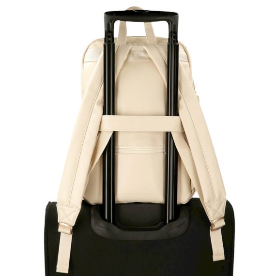 Mochila para Portátil 13.3" 2C Adapt. PEPE JEANS Sprig Bege | Ref. 186.7912131