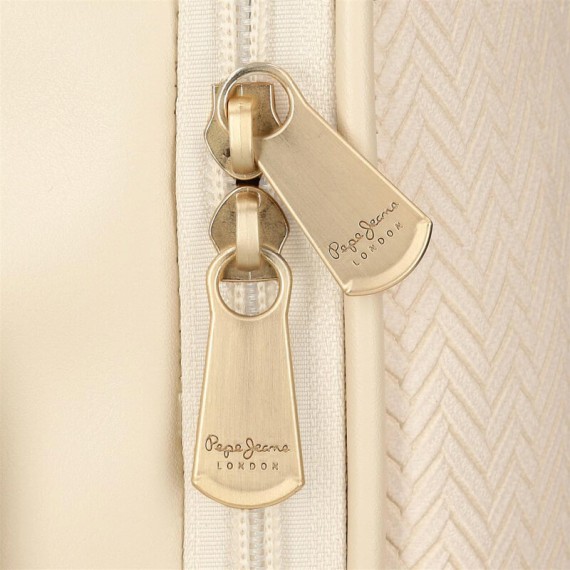 Mochila para Portátil 13.3" 2C Adapt. PEPE JEANS Sprig Bege | Ref. 186.7912131