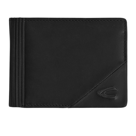 CAMEL ACTIVE Carteira Jeans com Porta-Moedas Taiga Preta | Ref. 91.10367