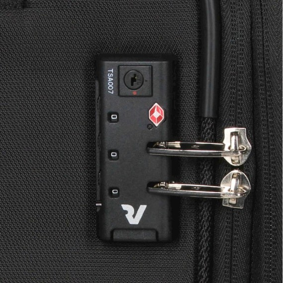 RONCATO Mala de Cabine / Trolley 56cm 4R Joy Preto | Ref. 99.41623301