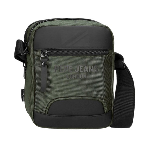 Bolsa de Tiracolo 2C Bolso Frontal PEPE JEANS Bromley 24 Verde | Ref. 186.7065542