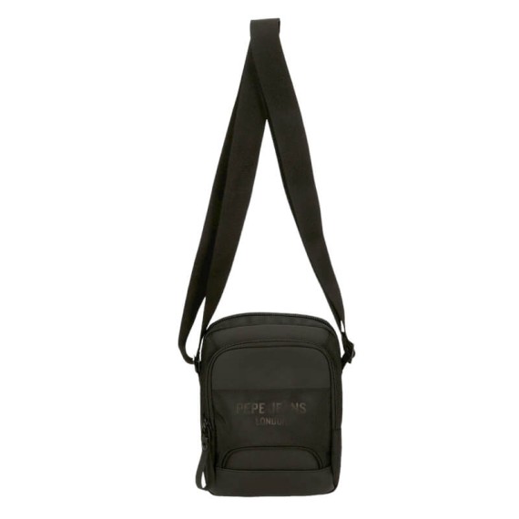 Bolsa de Tiracolo 2C PEPE JEANS Bromley 24 Preta | Ref. 186.7065341