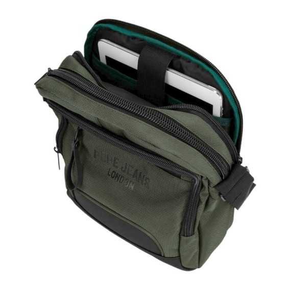 Bolsa de Tiracolo para Tablet 2C PEPE JEANS Bromley 24 Verde | Ref. 186.7065742