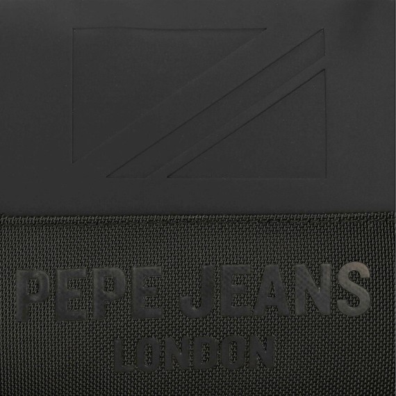 Bolsa de Tiracolo PEPE JEANS Bromley 24 Preta | Ref. 186.7065241