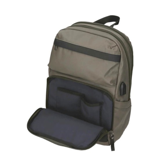 Mochila para Portátil 13.3" 2C Adapt. PEPE JEANS Dortmund Verde | Ref. 186.7022041