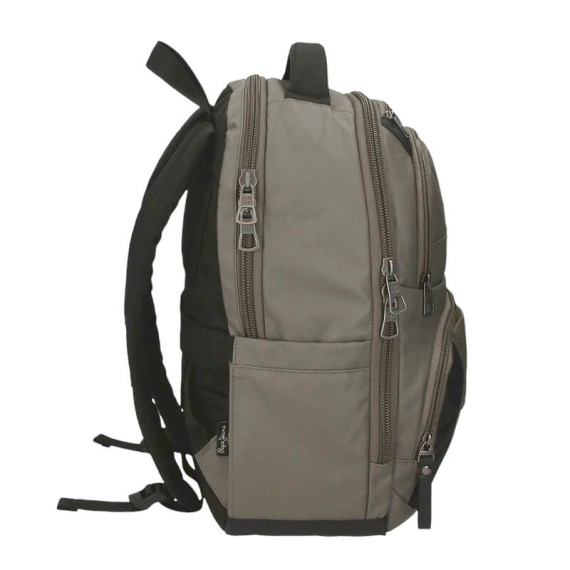 Mochila para Portátil 15.6" 2C Adapt. PEPE JEANS Dortmund Verde | Ref. 186.7022341