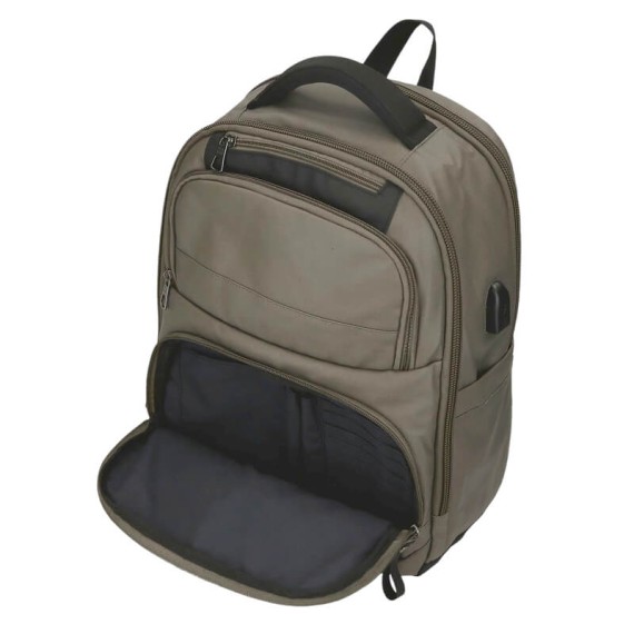 Mochila para Portátil 15.6" 2C Adapt. PEPE JEANS Dortmund Verde | Ref. 186.7022341