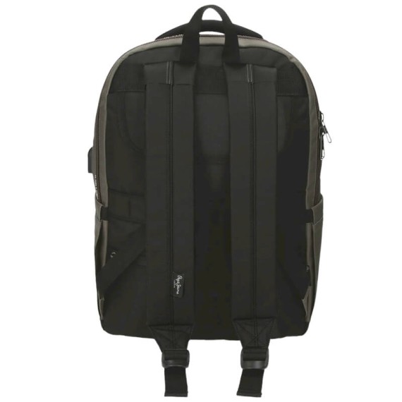 Mochila para Portátil 15.6" 3C Adapt. PEPE JEANS Dortmund Verde | Ref. 186.7022841