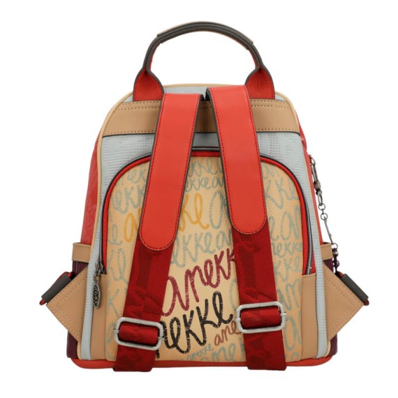 ANEKKE Mochila Anti-Roubo Hollywood Fashion Vermelha | Ref. 280.38795-213