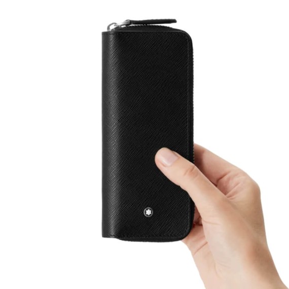 Porta-Canetas 2-Pen com Fecho MONTBLANC Sartorial Preto | Ref. 238.198363