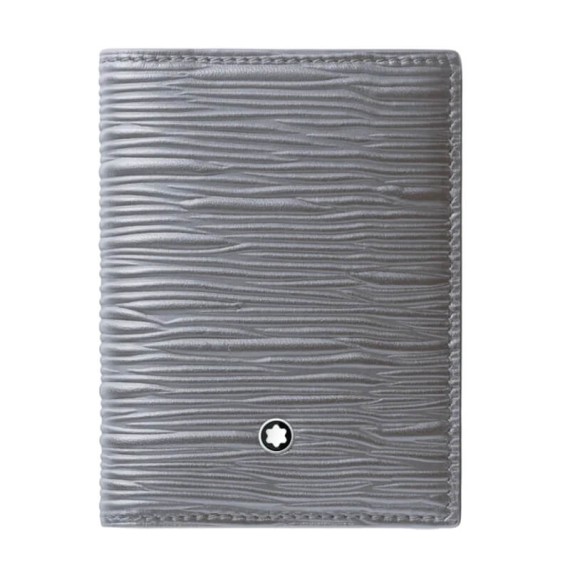 Porta-Cartões Vertical 4CC MONTBLANC Meisterstück 4810 Cinza | Ref. 238.198195