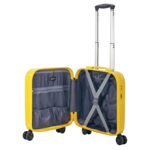 BENZI Mala de Cabine / Trolley Easyjet 45x36x20cm 4R BZ5786 Amarela | Ref. 288.BZ5786AM