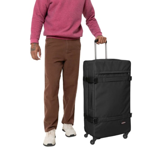 Mala de Viagem / Trolley Gigante 83cm 4R EASTPAK Transit'R 4 XL Black | Ref. 267.BHK008