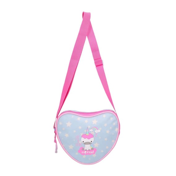 Bolsa de Tiracolo Coração ROLL ROAD I Am a Unicorn Azul | Ref. 186.4075542