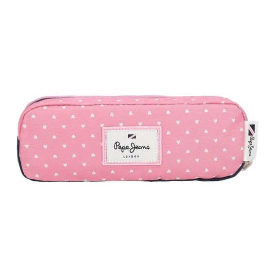 Estojo Escolar Retangular PEPE JEANS Noni Denim Multicolor | Ref. 186.6824021