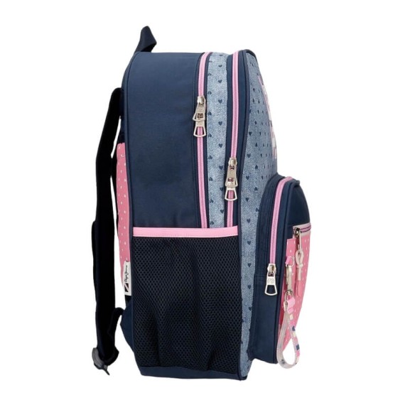 Mochila Escolar Adap. 40Cm 2C PEPE JEANS Noni Denim Multicolor | Ref. 186.68222D1 Mochila Escolar Adap. 40Cm 2C PEPE JEANS Noni Denim Multicolor | Ref. 186.68222D1