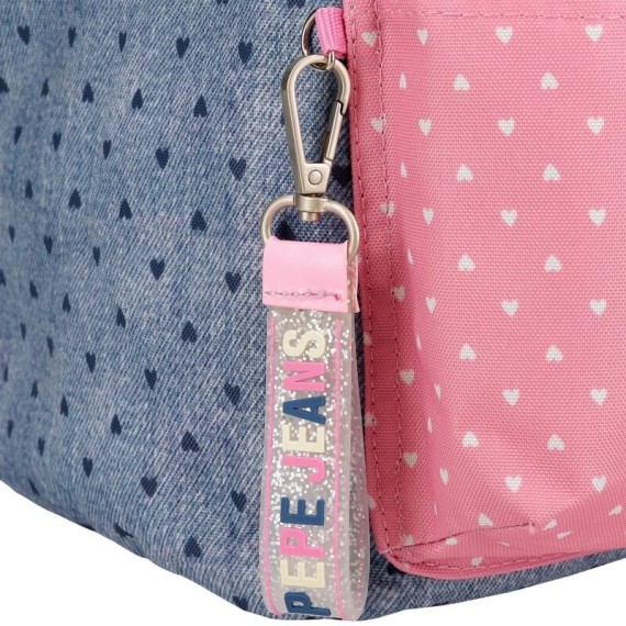 Mochila Escolar Adap. 40Cm 2C PEPE JEANS Noni Denim Multicolor | Ref. 186.68222D1 Mochila Escolar Adap. 40Cm 2C PEPE JEANS Noni Denim Multicolor | Ref. 186.68222D1