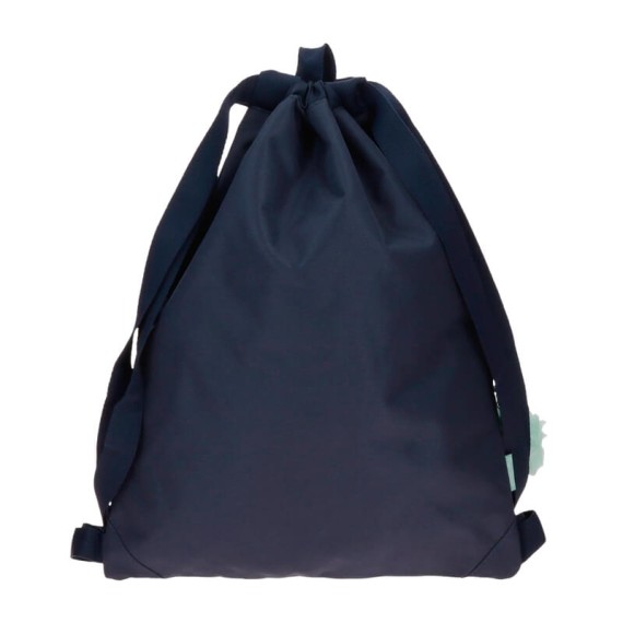 Mochila Saco c/ Bolso Frontal PEPE JEANS Alenka Azul Marinho | Ref. 186.6713821