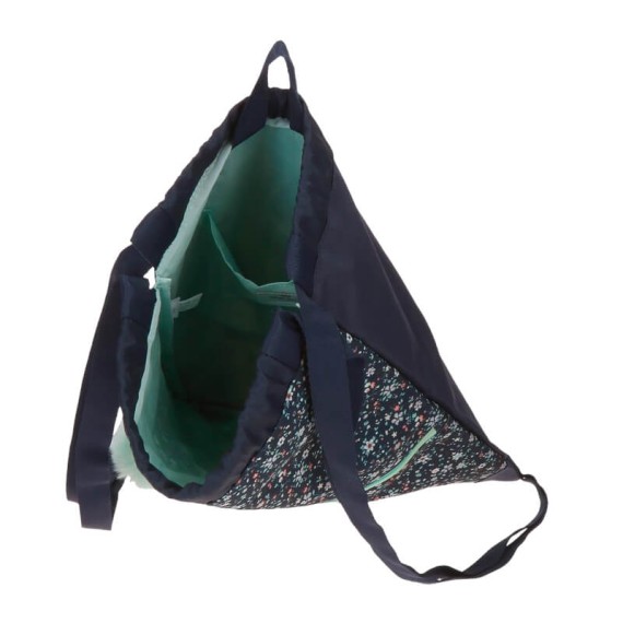 Mochila Saco c/ Bolso Frontal PEPE JEANS Alenka Azul Marinho | Ref. 186.6713821