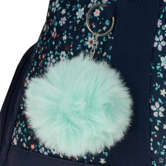 Mochila Saco c/ Bolso Frontal PEPE JEANS Alenka Azul Marinho | Ref. 186.6713821