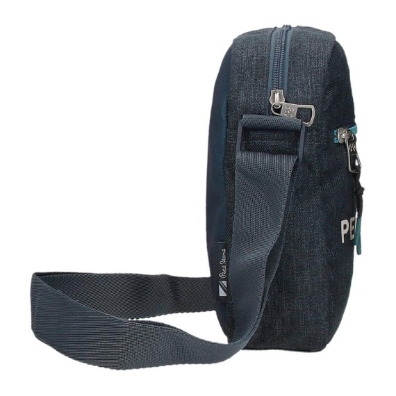 Bolsa de Tiracolo PEPE JEANS Edmon Azul Escuro | Ref. 186.6915621