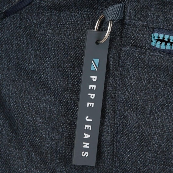 Mochila para Computador Adap. 44cm 2C PEPE JEANS Edmon Azul Escuro | Ref. 186.69124D1