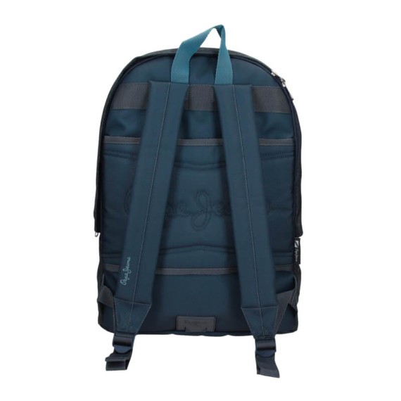 Mochila para Computador Adap. 44cm 2C PEPE JEANS Edmon Azul Escuro | Ref. 186.69124D1