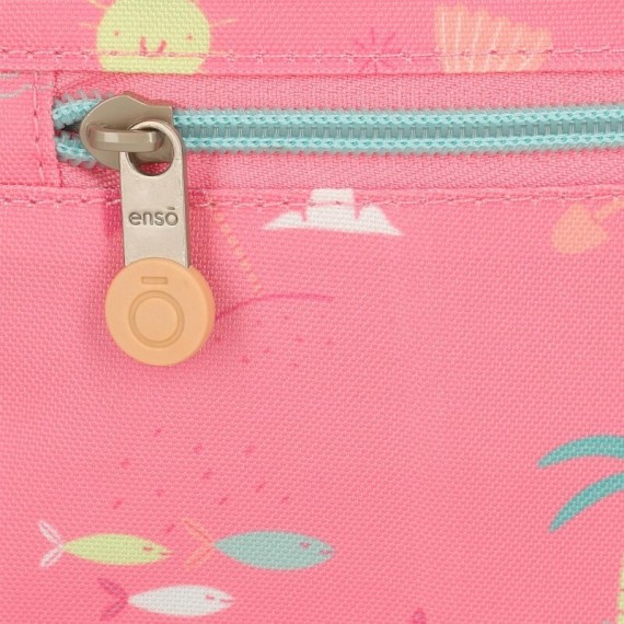 Mochila Pré-Escolar Adap. 32Cm c/ Carro ENSO Magic Summer Multicolor | Ref. 186.96323T1