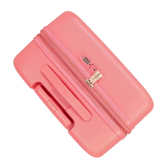 Mala de Viagem Média 70cm 4R Exp. ENSO Beautiful Nature Rosa | Ref. 186.9689222